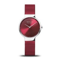 BERING Damenuhr analog Quarz mit Milanaise-Armband 15531-303