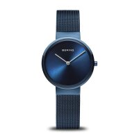 BERING Damenuhr analog Quarz mit Milanaise-Armband 14531-397