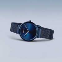 BERING Damenuhr analog Quarz mit Milanaise-Armband 14531-397