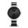 BERING Damenuhr analog Quarz mit Edelstahlband mit Keramikelementen-Armband 18539-742