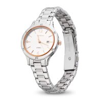 Casio Damenuhr analog Quarzwerk mit Edelstahlarmband SHE-4533D-7AUER