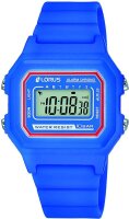 Lorus Kinderuhr digital Quarzwerk mit Silikonarmband...