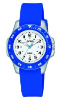 Lorus Kinderuhr analog Quarzwerk mit Silikonarmband RRX55HX9