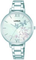 Lorus Damenuhr analog Quarzwerk mit Metallarmband RG201TX9