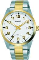 Lorus Herrenuhr analog Quarzwerk mit Metallarmband RH972JX9