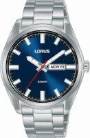 Lorus Herrenuhr analog Quarzwerk mit Edelstahlarmband...