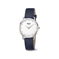 Boccia Damenuhr Style Analog Quarz mit Leder-Armband 3314-01