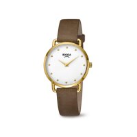 Boccia Damenuhr Style Analog Quarz mit Leder-Armband 3314-02