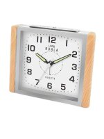 Quarzwecker Analog – Klassisches Design in Holzoptik