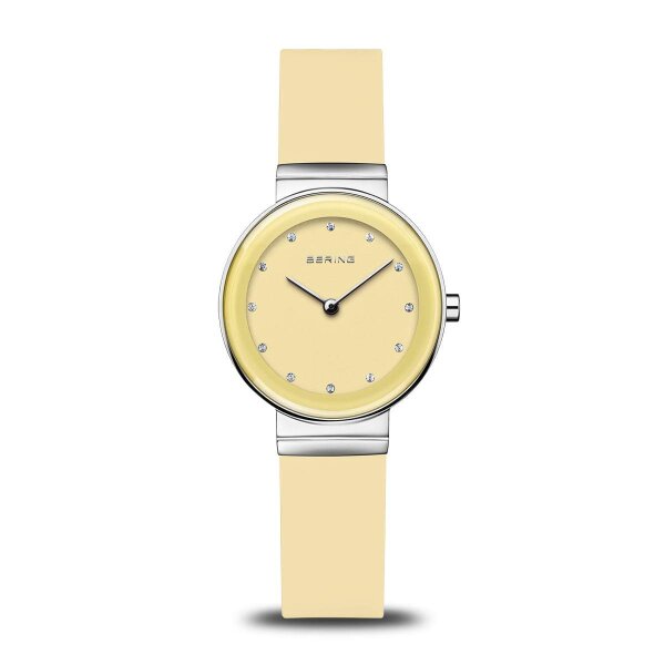 BERING Armbanduhr analog Quarzwerk mit Silikon-Armband 10129-600