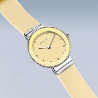 BERING Armbanduhr analog Quarzwerk mit Silikon-Armband 10129-600