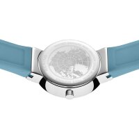 BERING Armbanduhr analog Quarzwerk mit Silikon-Armband 10129-708