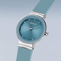 BERING Armbanduhr analog Quarzwerk mit Silikon-Armband 10129-708