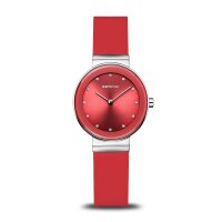 BERING Armbanduhr analog Quarzwerk mit Silikon-Armband...