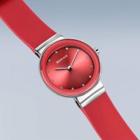 BERING Armbanduhr analog Quarzwerk mit Silikon-Armband 10129-503