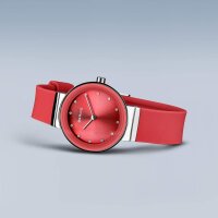 BERING Armbanduhr analog Quarzwerk mit Silikon-Armband 10129-503