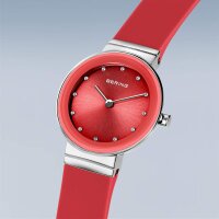 BERING Armbanduhr analog Quarzwerk mit Silikon-Armband 10129-503
