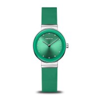 BERING Armbanduhr analog Quarzwerk mit Silikon-Armband...