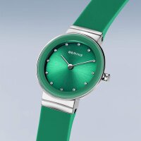 BERING Armbanduhr analog Quarzwerk mit Silikon-Armband 10129-808