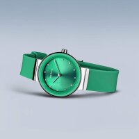 BERING Armbanduhr analog Quarzwerk mit Silikon-Armband 10129-808