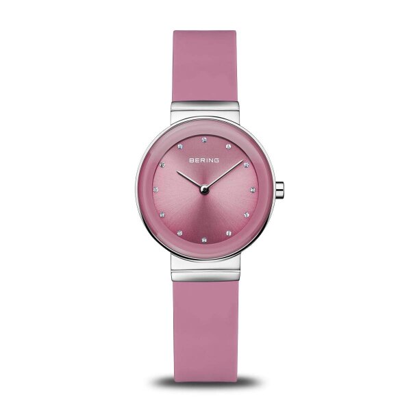 BERING Armbanduhr analog Quarzwerk mit Silikon-Armband 10129-909