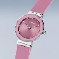 BERING Armbanduhr analog Quarzwerk mit Silikon-Armband 10129-909