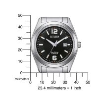 Citizen Herren-Armbanduhr Solar Analog mit Super Titanium...