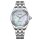 Citizen Damen-Armbanduhr Solar Analog mit Edelstahl-Armband EM1140-80D