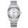 Citizen Damen-Armbanduhr Solar Analog mit Edelstahl-Armband FE6151-82A