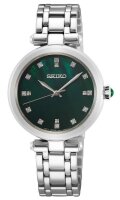 Seiko Damenuhr analog Quarz mit Metallarmband SRZ535P1