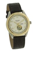 Regent Herrenuhr analog Automatikwerk mit Lederarmband...