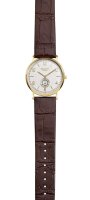 Regent elegante Herrenuhr mit Lederband 1591.45.11