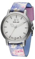JFL by Jacques Farel Jugend-Uhr Hipster-Style Flower CRS 017