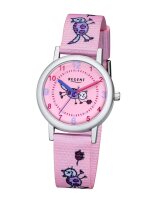 Regent Kinderuhr Katze rosa F-1132