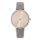 Engelsrufer Uhr Lebensblume Analog Quarz mit NubukLederband grau ERWA-LIFL-NGY1-MS
