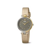 Boccia Damenuhr analog Quarz mit Leder-Armband 3278-04