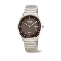 Boccia Herrenuhr analog Quarzwerk mit Titan-Armband 3645-04