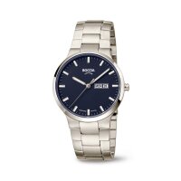 Boccia Herrenuhr Analog Quarzwerk mit Titanarmband 3649-02