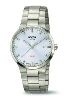 Boccia Herrenuhr analog Quarz Solar mit Titanarmband 3652-01