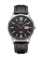 UMR Herrenuhr analog Quarzwerk mit Lederarmband...