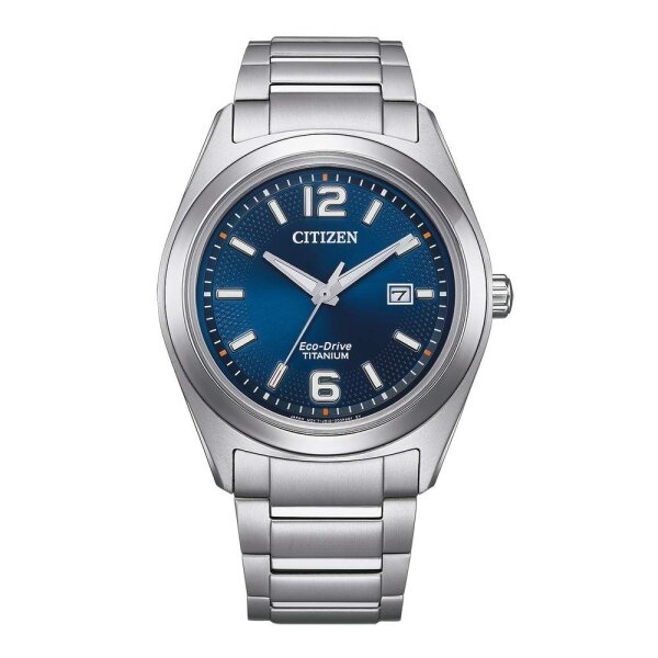 Citizen Herrenuhr EcoDrive (Solar) analog mit Titan-Armband AW1641-81L