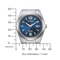 Citizen Herrenuhr EcoDrive (Solar) analog mit Titan-Armband AW1641-81L