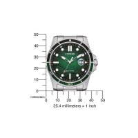 Citizen Herrenuhr Analog Eco-Drive mit Edelstahl-Armband AW1811-82X