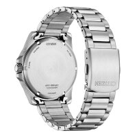 Citizen Herrenuhr Analog Eco-Drive mit Edelstahl-Armband AW1811-82X