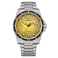 Citizen Herrenuhr Analog Eco-Drive mit Edelstahl-Armband...