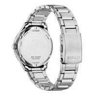 Citizen Herrenuhr Analog Eco-Drive mit Edelstahl-Armband AW1828-80X