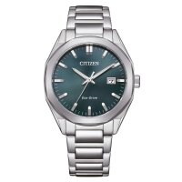 Citizen Herrenuhr Analog Eco-Drive mit Edelstahl-Armband...