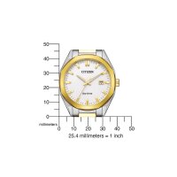 Citizen Herrenuhr Analog Eco-Drive mit Edelstahl-Armband BM7624-82A