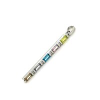 Ketten-Anhänger 925 Sterling Silber mit mehrfarbigen...