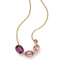 Damencollier aus 925 Sterling Silber mit...